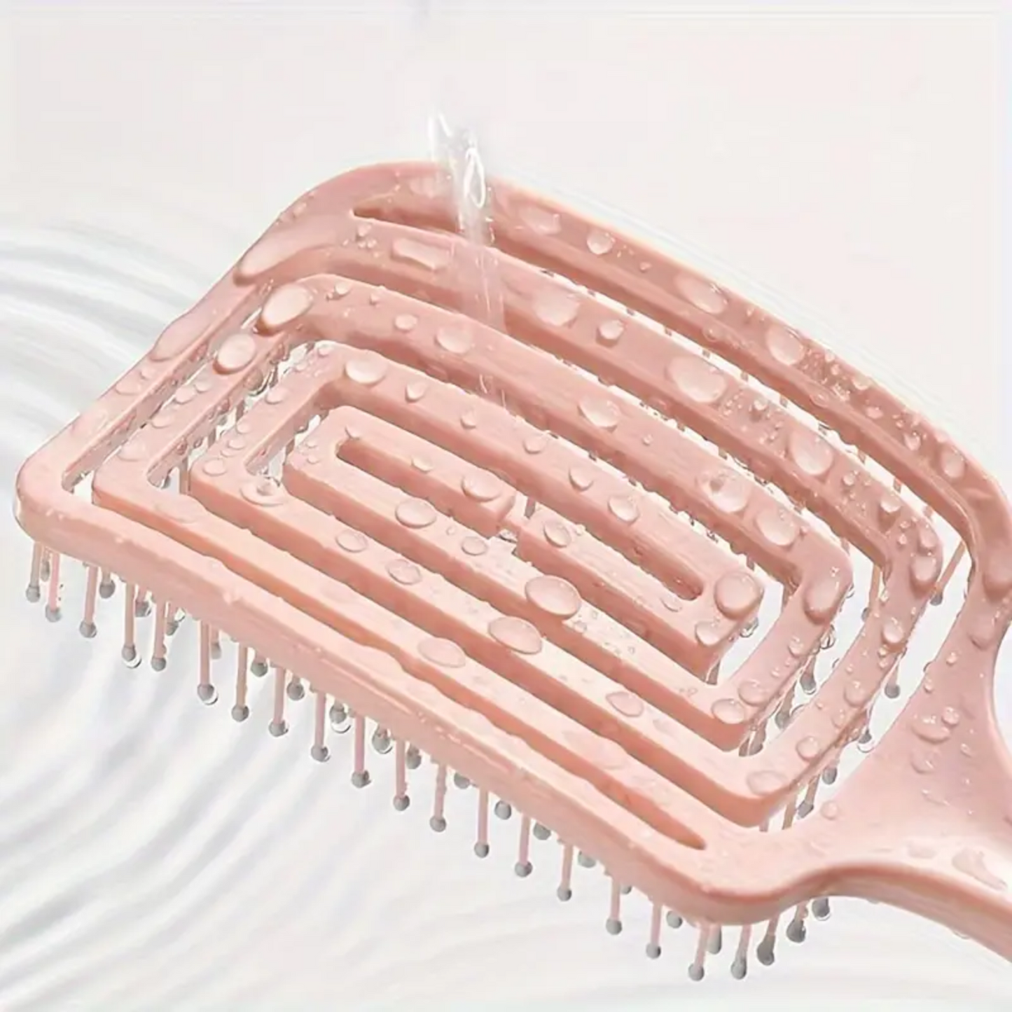 2 x Detangling Hair Brush Tangle Free Hair - Two Brushes, Zero Knots! Free P&P