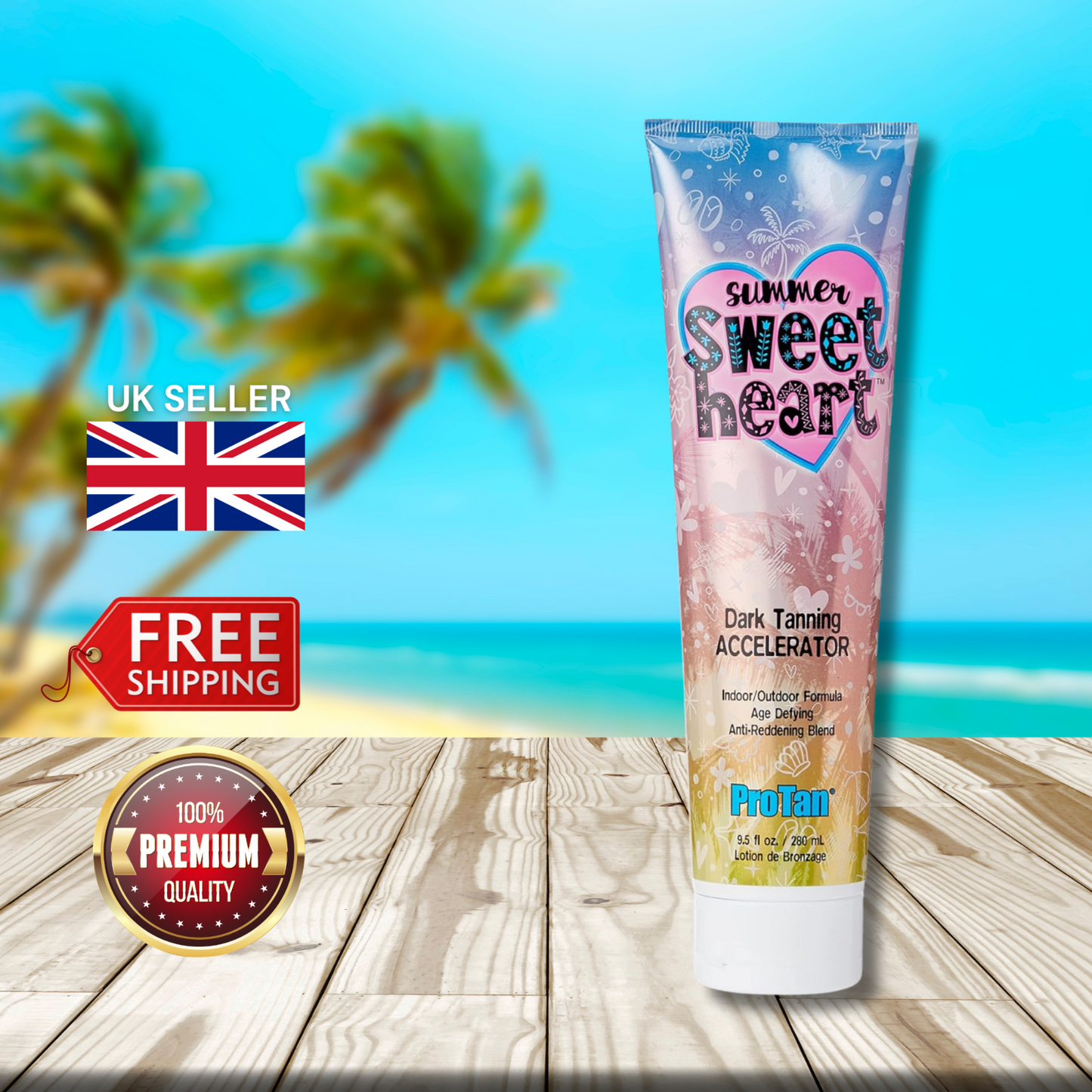 Pro Tan Summer Sweetheart Dark Tanning Accelerator 280 ml
