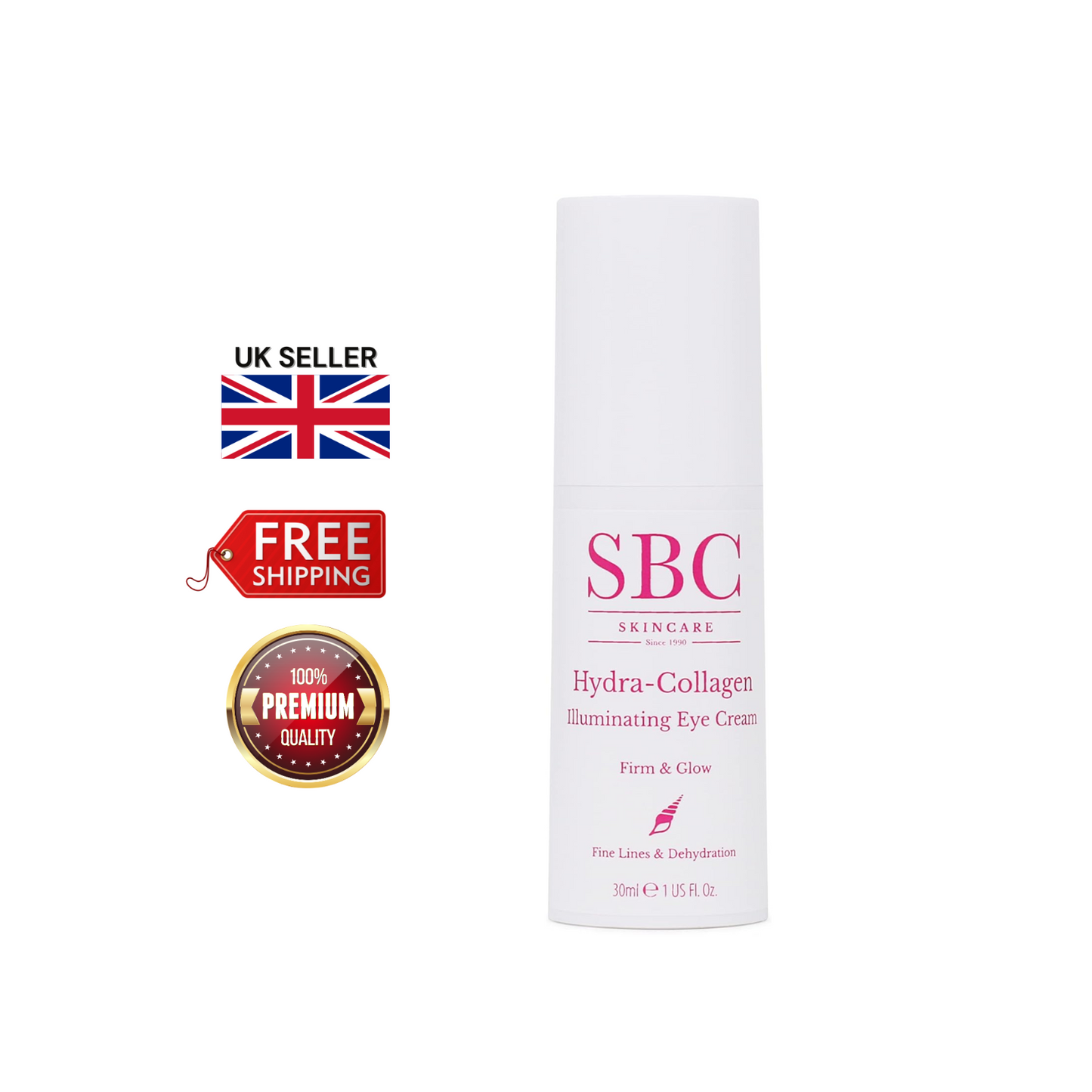 SBC Hydra-Collagen Illuminating Eye Cream 30ml – Lightweight Cream