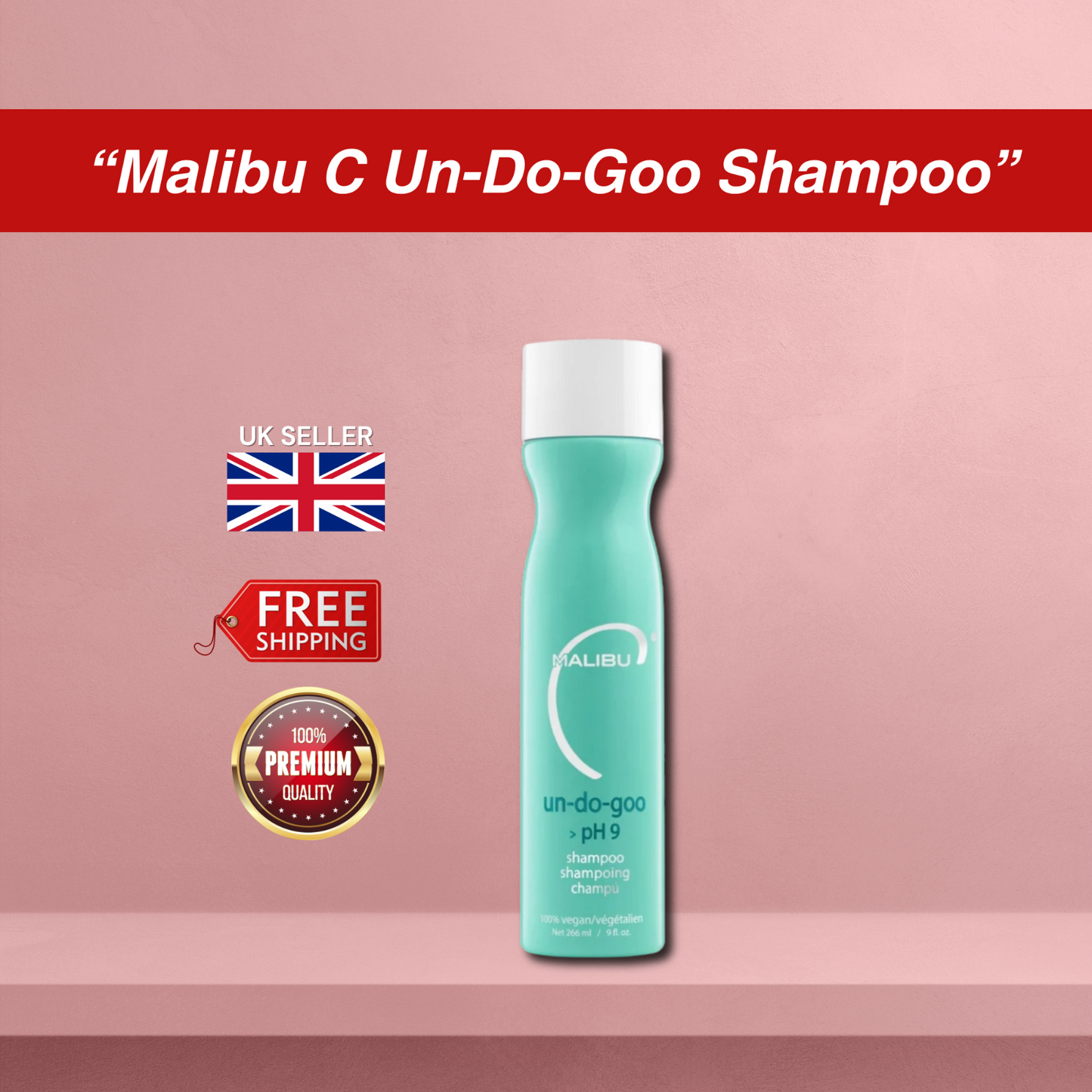 Malibu C Un-Do-Goo Shampoo 266ml – Deep Clean Clarifying Detox