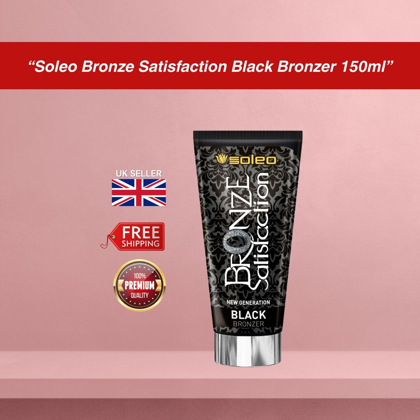 Soleo Bronze Satisfaction Black Bronzer 150ml