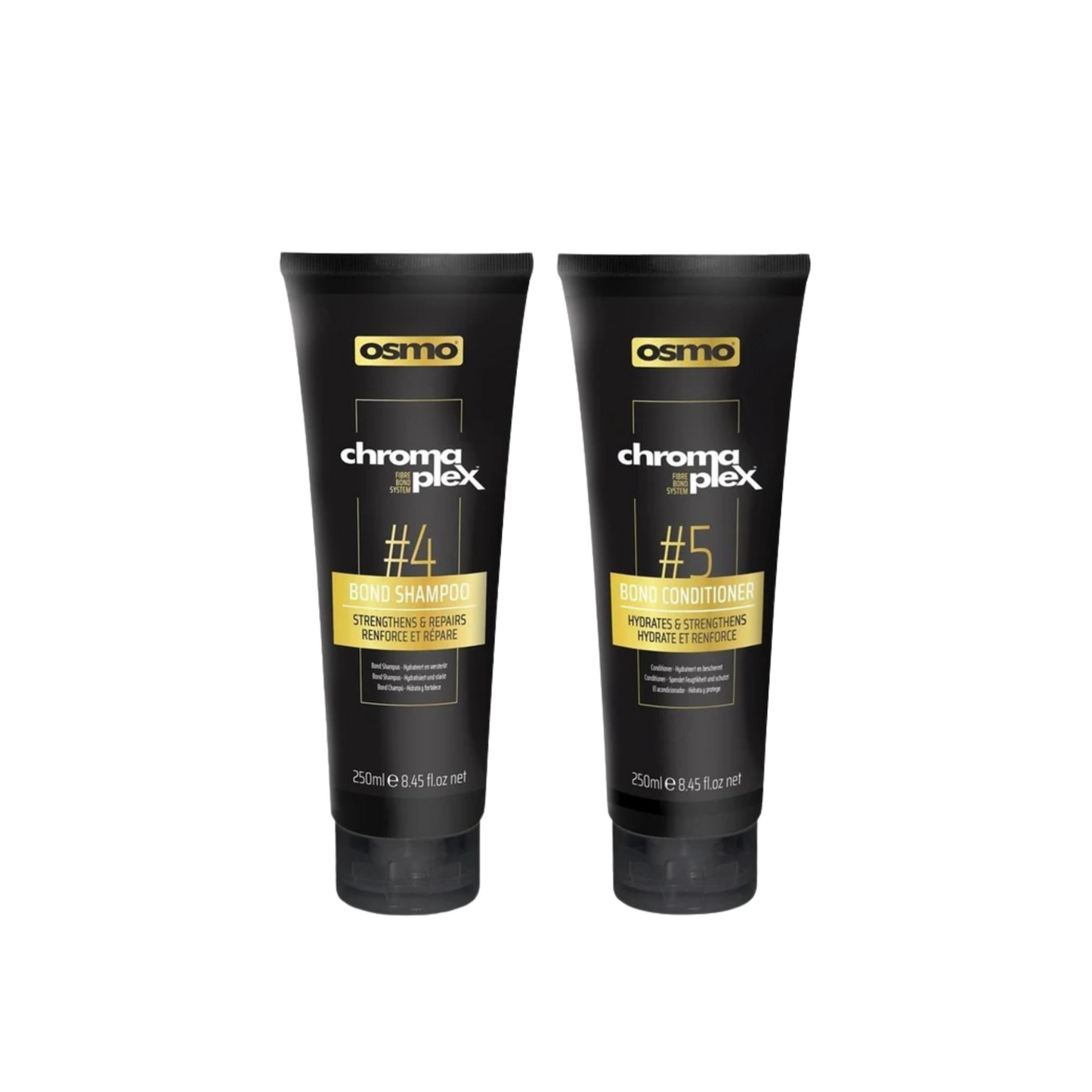OSMO Chromaplex #4 & #5 Bond Shampoo & Conditioner Bundle 250 ml – Sulphate‑Free Bond Strengthening & Colour‑Protecting Duo