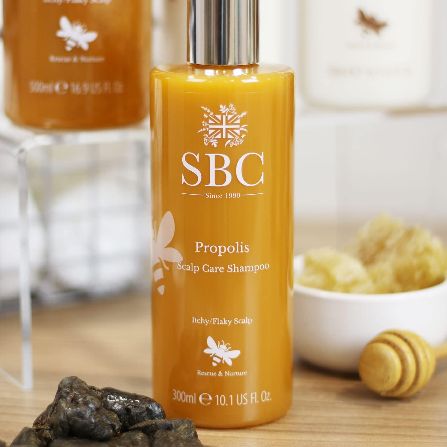 SBC Skincare Duschgel & Shampoo 2-in-1 Mit Fingerlimette & Mandarine – 500 Ml, Erfrischend, Für Haut & Haar