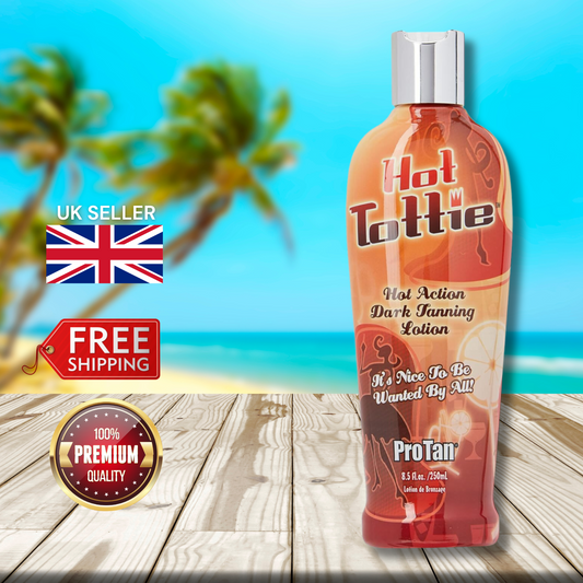 Pro Tan Hot Tottie Dark Tanning Sunbed Lotion 250ml - Hot Tingle Accelerator !