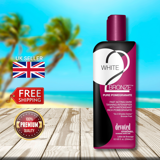 Devoted Creations White 2 Bronze Pure Pomegranate Tan Accelerator 250ml