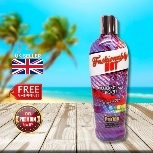 Pro Tan Fashionably Hot Heated Natural Bronzer 250ml - Turn Up The Tan!