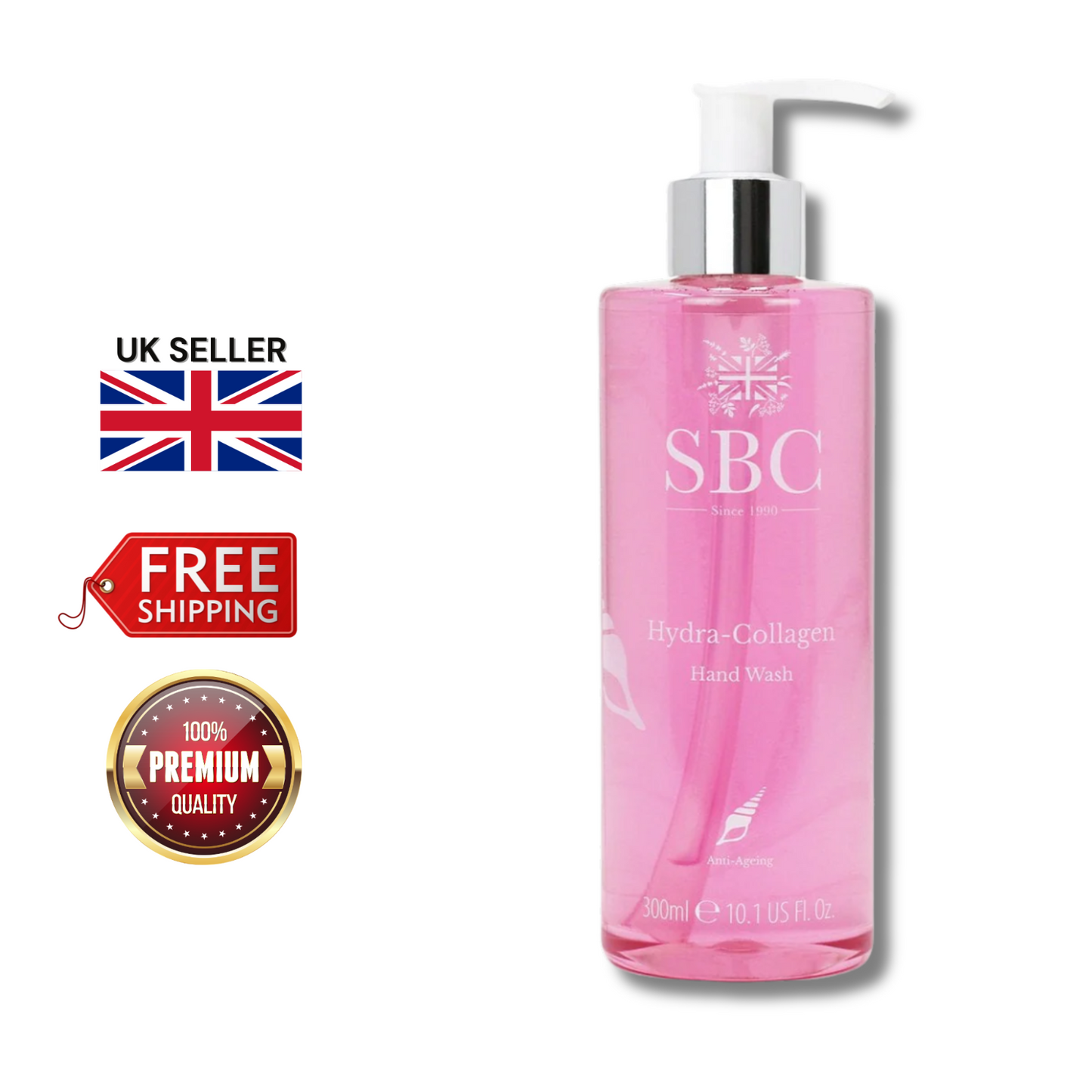 SBC Hydra-Collagen Hand Wash 300ml - Ultra-Hydrating Formula!