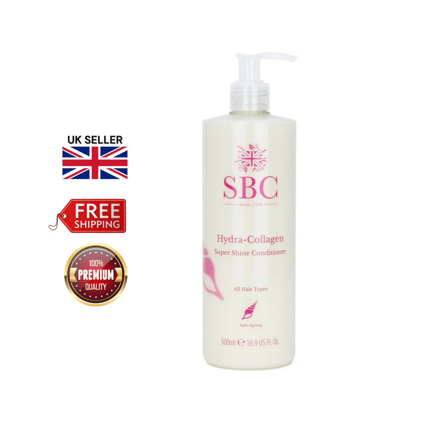 SBC Hydra-Collagen Super Shine Conditioner 500ml – Hydrating, Smoothing & Shine!