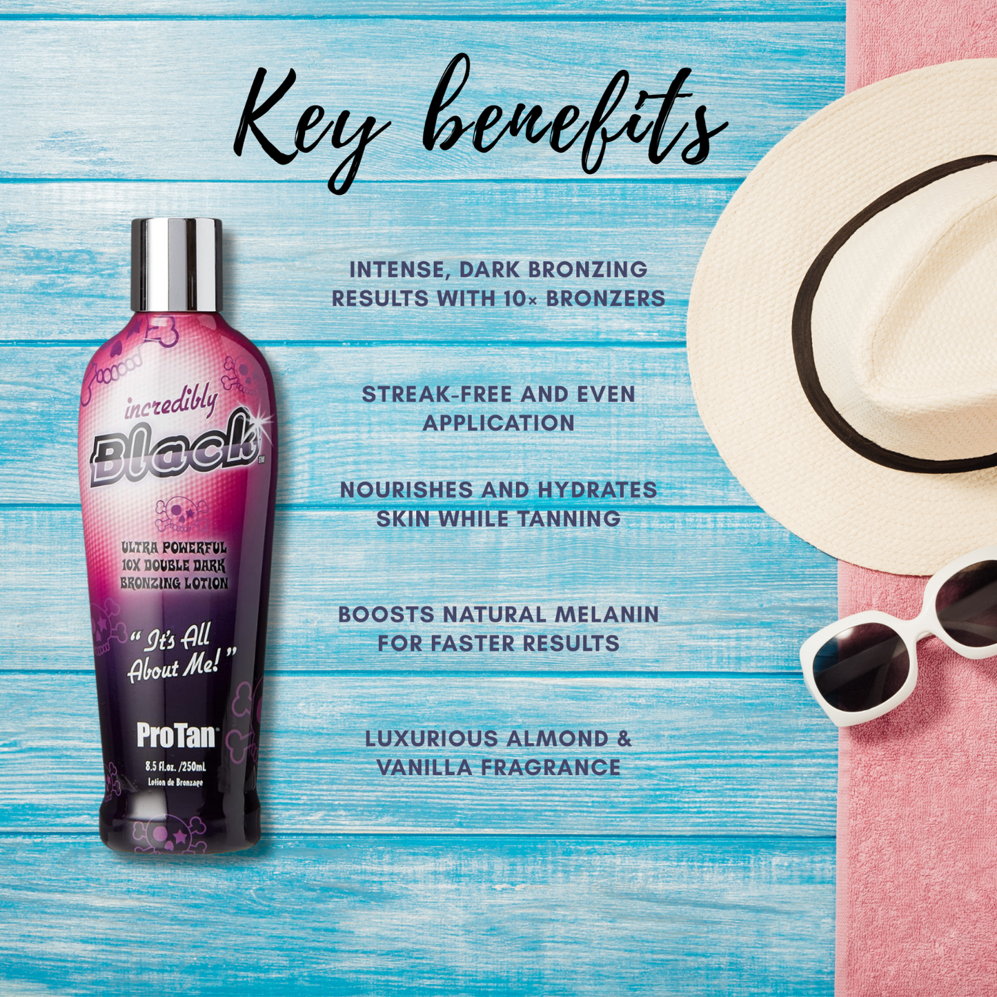 Pro Tan Incredibly Black & Bodaciously Black + Goggles + Christmas Gift Bag 🎁