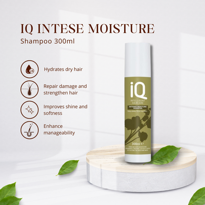 IQ Intense Moisture Shampoo & Conditioner + 10 in 1 Spray + Christmas Bag 🎁