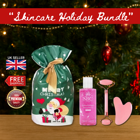 SBC Hydra Collagen Gel 100ml + Face Roller & Gua Sha + Christmas Gift Bag 🎁