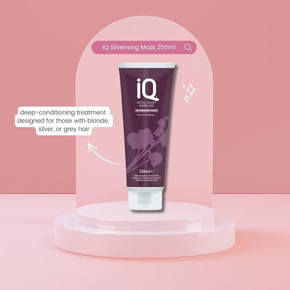 IQ Silverising Shampoo & Mask with No Yellow Shampoo + Christmas Gift Bag Set🎁