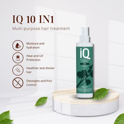 IQ 10 in 1 Spray 250ml & Hair Serum 75ml + Christmas Gift Bag 🎁