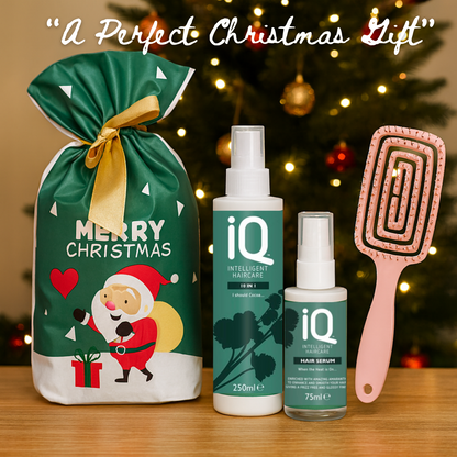 IQ 10 in 1 Spray 250ml & Hair Serum 75ml + Christmas Gift Bag 🎁