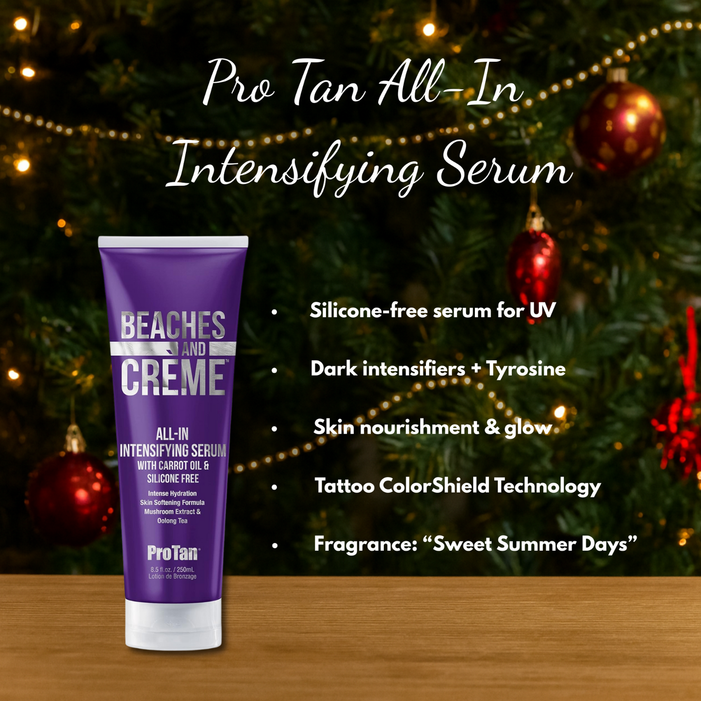 Pro Tan Beaches & Crème Serum & Gelee + Goggles + Christmas Gift Bag 🎁