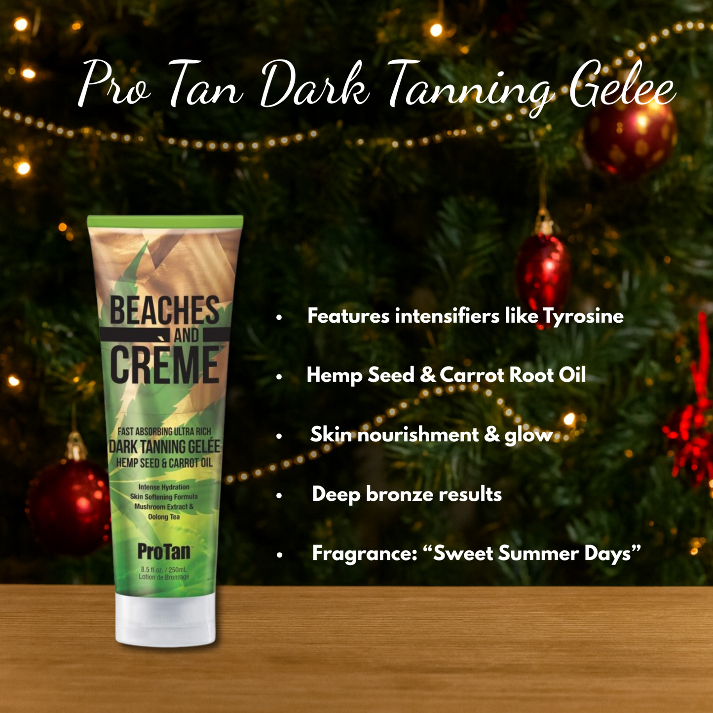 Pro Tan Beaches & Crème Serum & Gelee + Goggles + Christmas Gift Bag 🎁