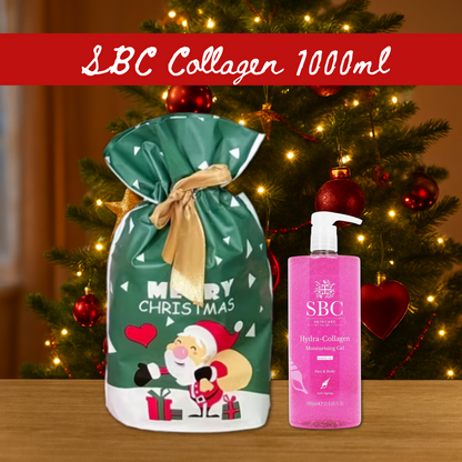SBC Hydra Collagen Moisturising Gel + Christmas Gift Bag 100ml – 1000ml  🎁