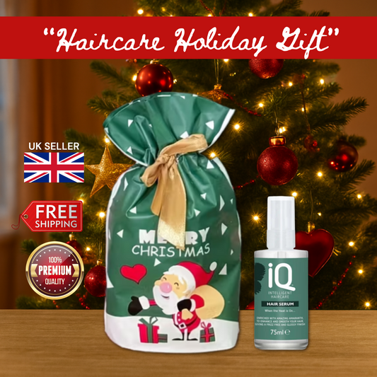 IQ Intelligent Haircare Hair Serum 75ml + Christmas Gift Bag 🎁