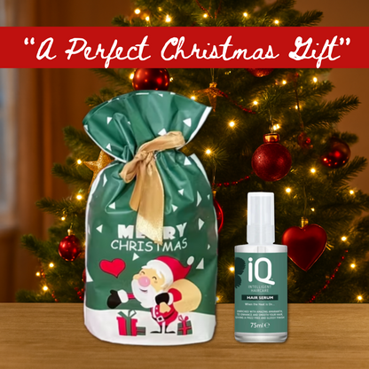 IQ Intelligent Haircare Hair Serum 75ml + Christmas Gift Bag 🎁