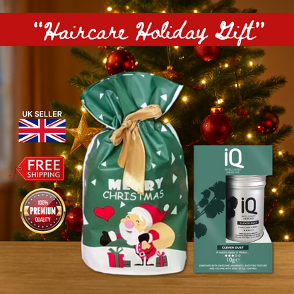 IQ Intelligent Haircare Hair Clever Dust 10g + Christmas Gift Bag 🎁