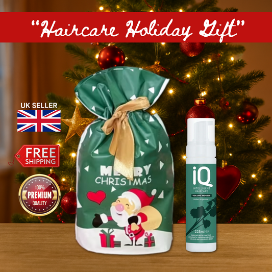 IQ Intelligent Haircare Volume Mousse 225ml + Christmas Gift Bag 🎁