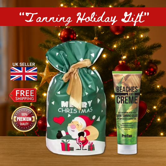 Pro Tan Beaches & Crème Dark Tanning Gelee 250ml + Christmas Gift Bag 🎁