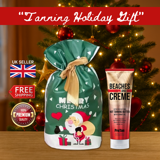 Pro Tan Beaches & Crème Ultra Rich Sizzling 250ml + Christmas Gift Bag 🎁