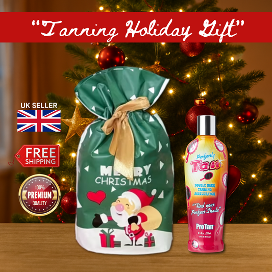 Pro Tan Perfectly Tan Sunbed Lotion 250 ml  with Christmas Gift Bag 🎁