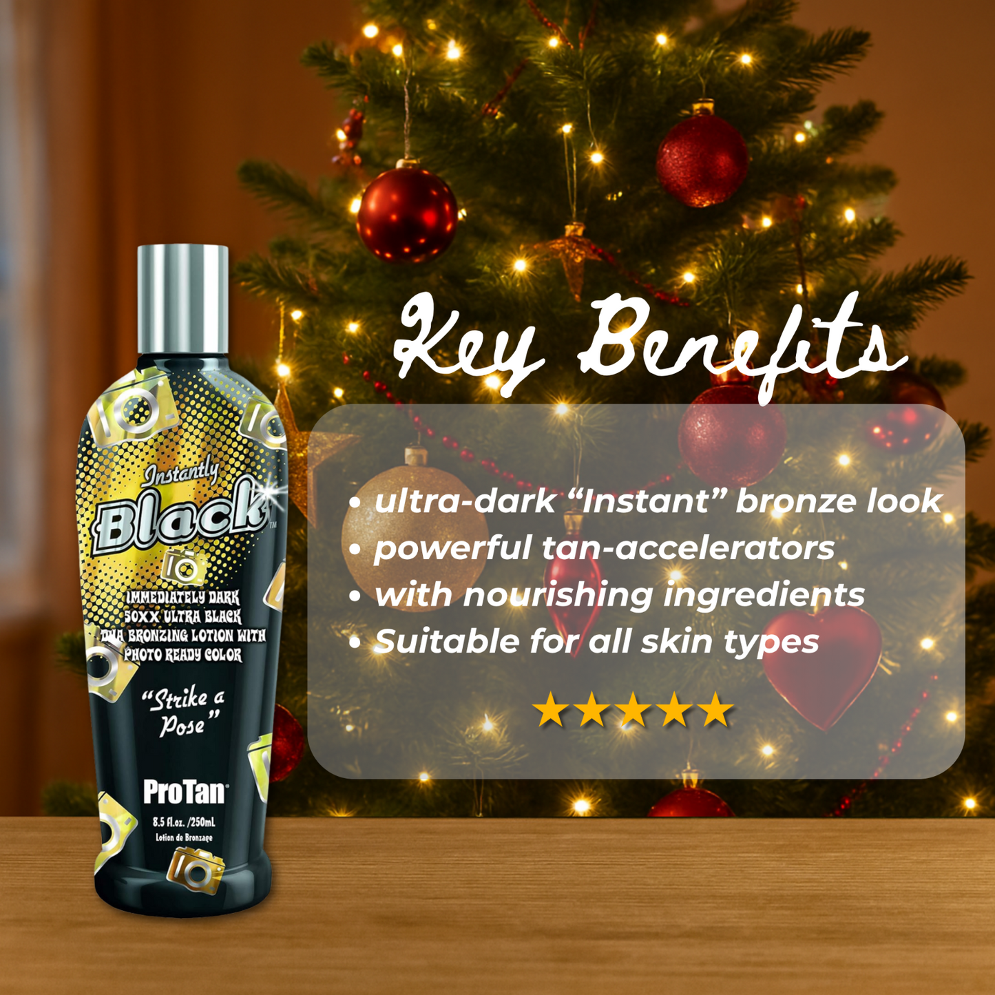 Pro Tan Instantly Black 250ml + Christmas Gift Bag 🎁