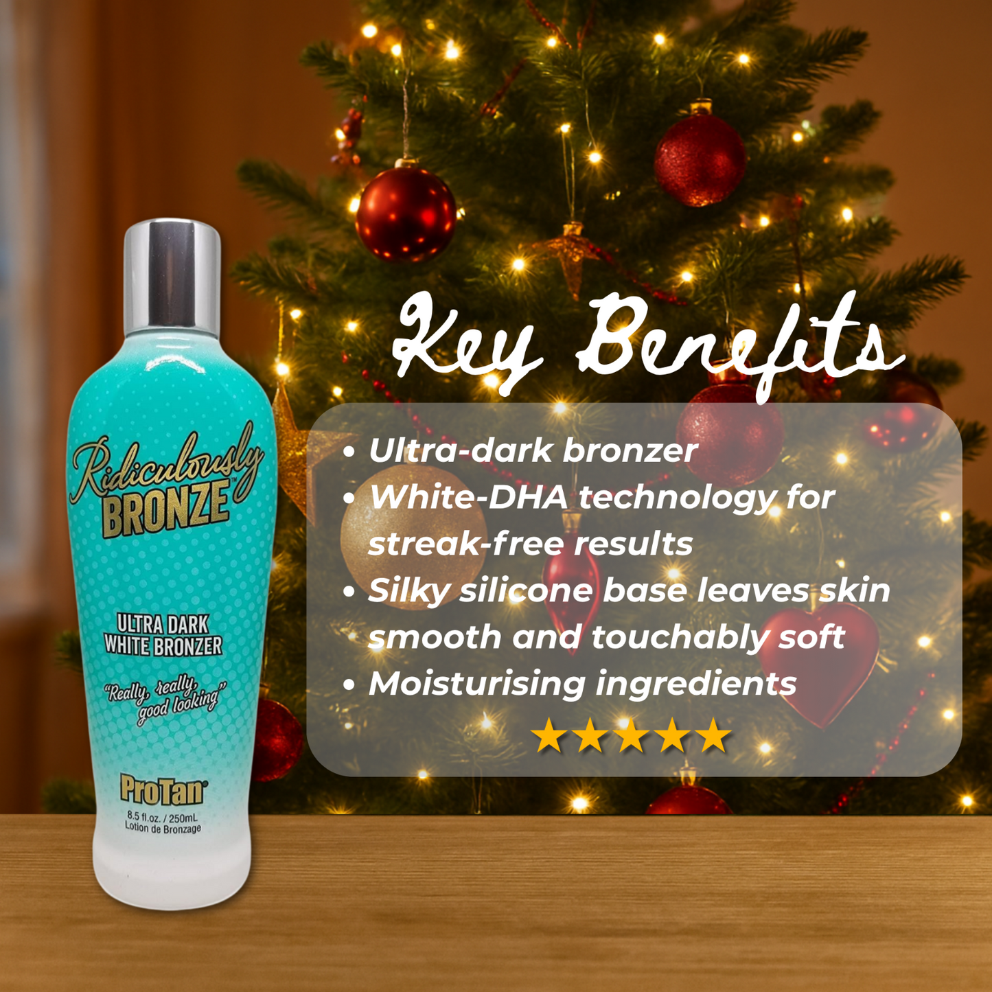 Pro Tan Ridiculously Bronze 250ml + Christmas Gift Bag 🎁