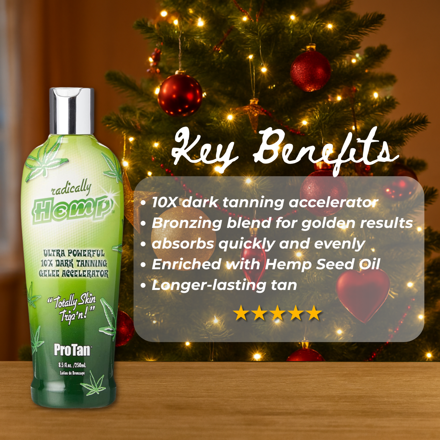 Pro Tan Radically Hemp 250 ml + Christmas Gift Bag 🎁
