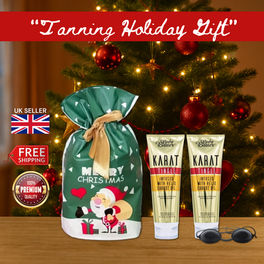 2× Body Butter Karat Tingle 251ml + Goggles + Christmas Gift Bag | Gift Set 🎁