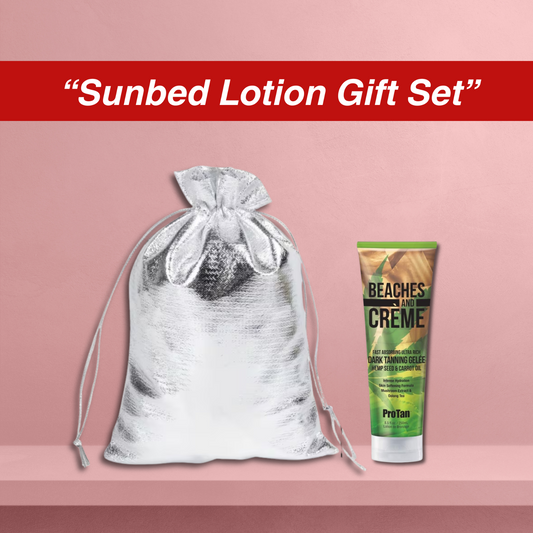 Pro Tan Beaches & Crème Gelee 250ml Indoor Lotion with Gift Bag