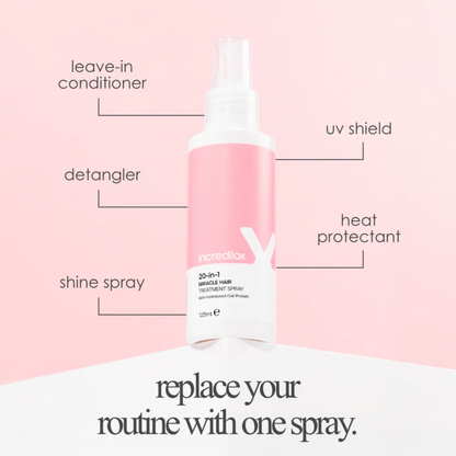 Incredilox Hair Care 20-in-1 Spray 125ml – Leave-In Hair Spray for Daily Use