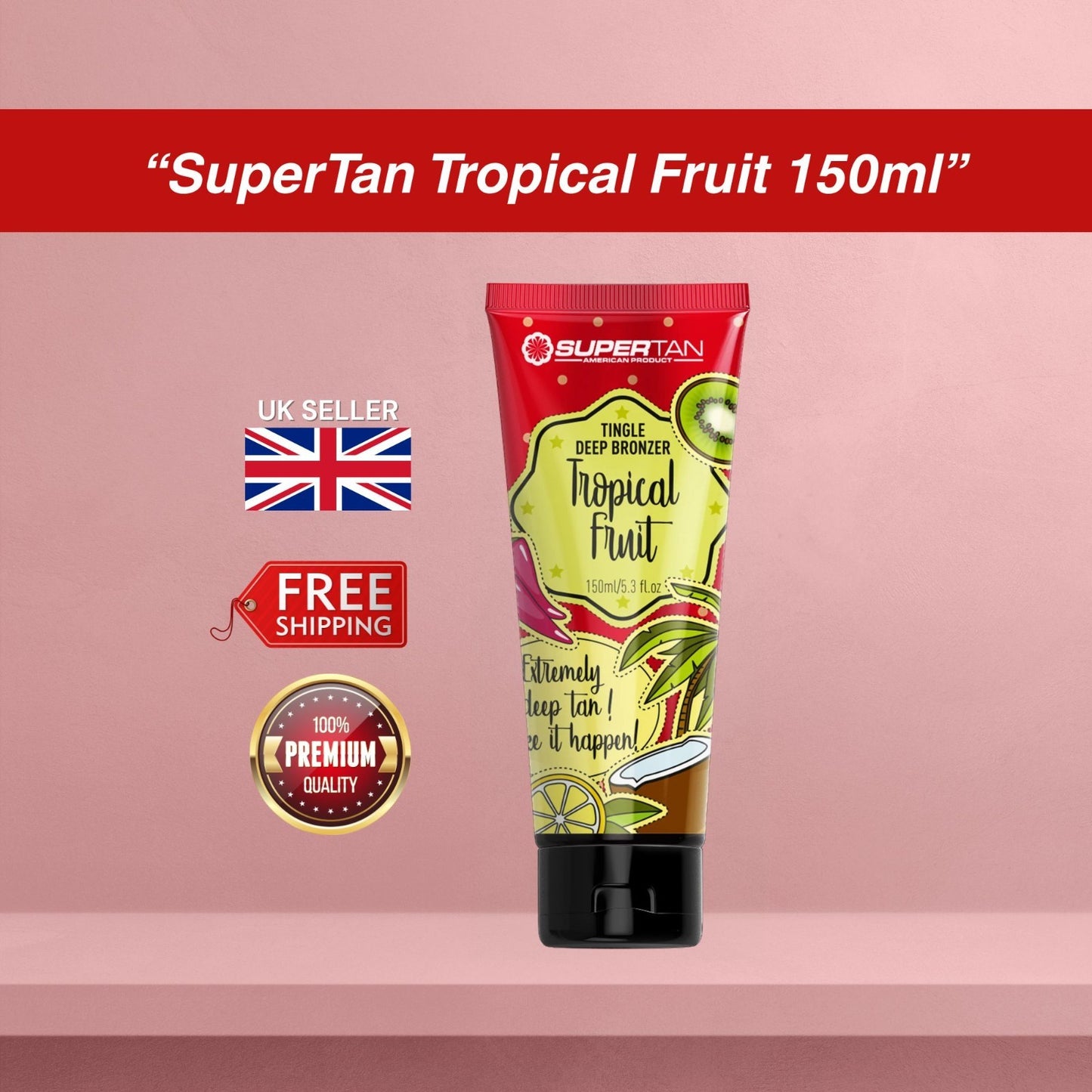 SuperTan Tropical Fruit Sunbed Accelerator 150ml