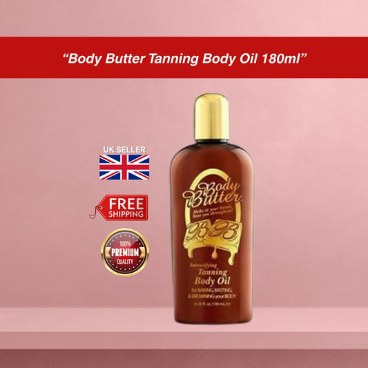 Body Butter TANNING BODY OIL Exotic oils For Darker Results 180ml