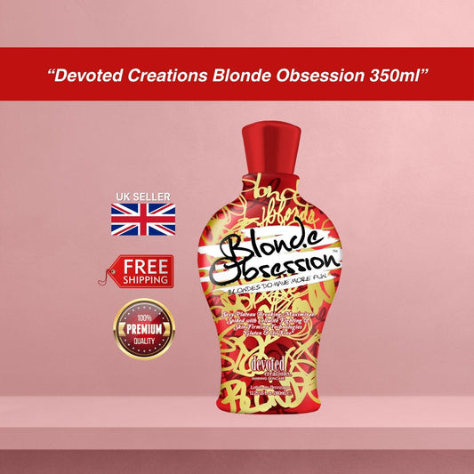 Devoted Creations Blonde Obsession 350ml Tanning Accelerator Intensifier Lotion