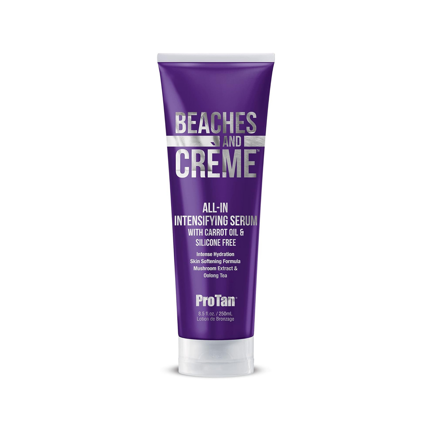 Pro Tan Beaches and Creme All-In Intensifying Serum 250ml with Sunbed Goggles