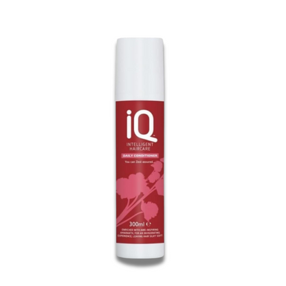 IQ Intelligent Haircare Daily Shampoo and Conditioner Set 300ml with Detangling Hair Brush