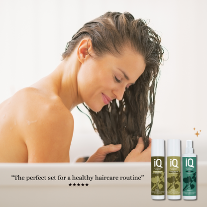 IQ Intelligent Haircare Intense Moisture Shampoo, Conditioner & 10-in-1 Treatment Spray