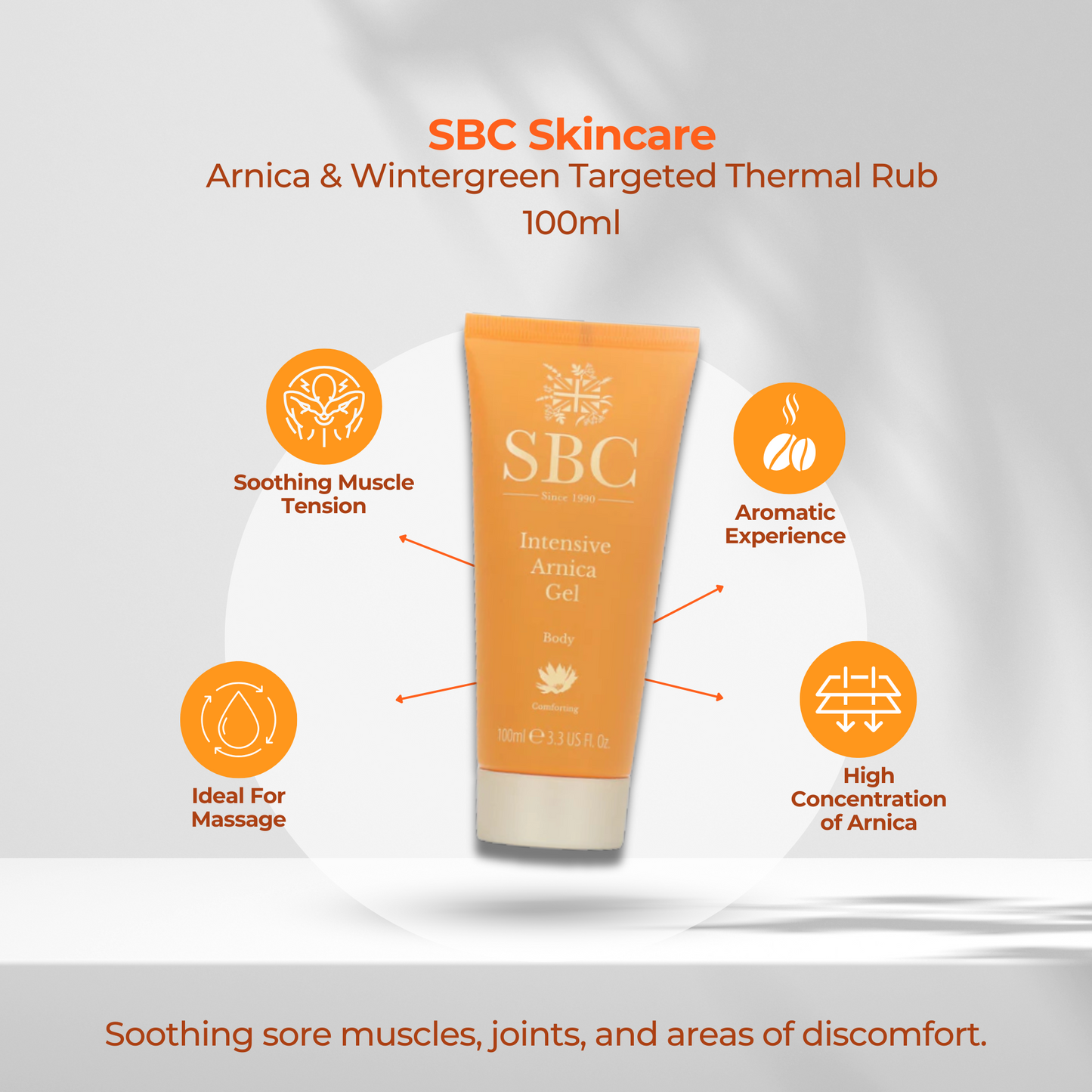 SBC Intensive Arnica & Arnica Wintergreen 100ml