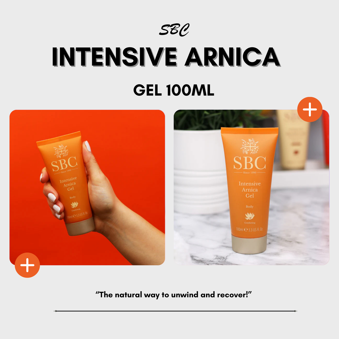 SBC Intensive Arnica & Arnica Wintergreen 100ml