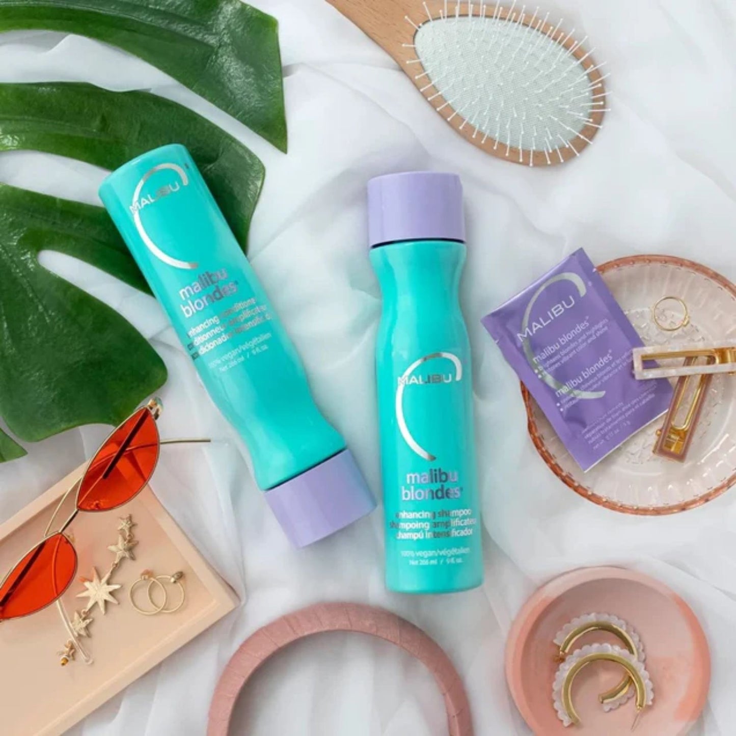 Malibu C Blondes Wellness Enhancing Hair Care Collection – Hair Care Kit
