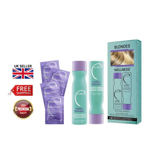 Malibu C Blondes Wellness Enhancing Hair Care Collection – Hair Care Kit