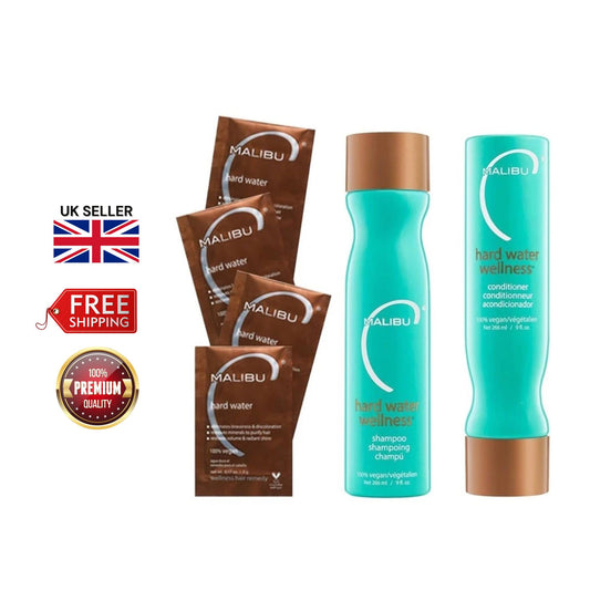 Malibu C Hard Water Wellness Treatment Kit – Hair Clarifying System