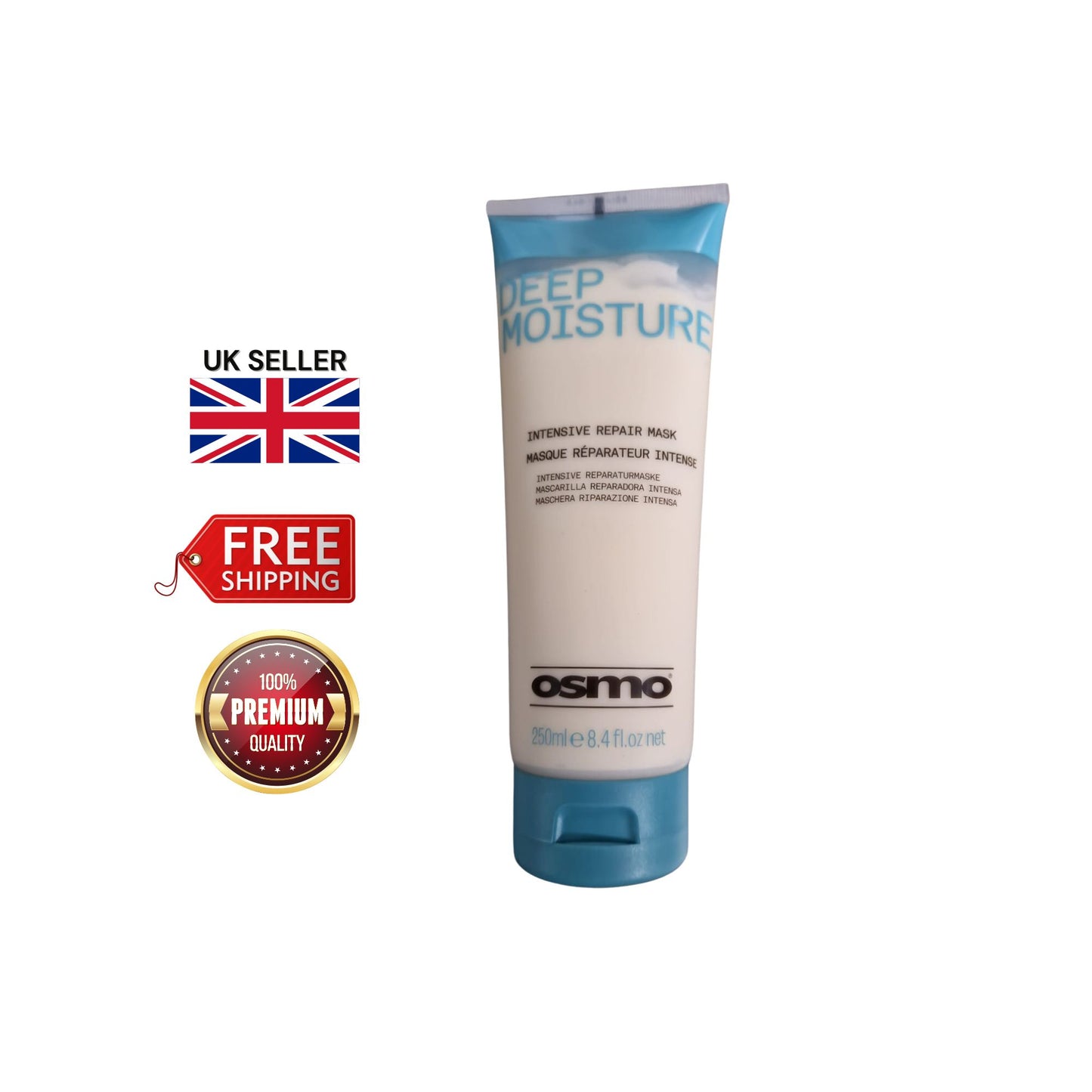 OSMO Intensive Deep Repair Mask 250 ml – Ultra-Rich Nourishing Treatment for Severely Damaged Hair