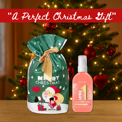 Revlon Uniq One Curls Treatment 230ml + Christmas Gift Bag 🎁